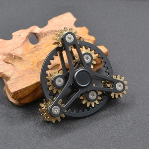 指尖金属陀螺仪和机械齿轮互锁烦躁手金属旋转器减压玩具 - Product Image 4
