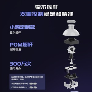 Salon etkisi ile g x 2s tip-c bağlantısı ios Android Joystick için çok fonksiyonlu oyun denetleyicisi - Product Image 4