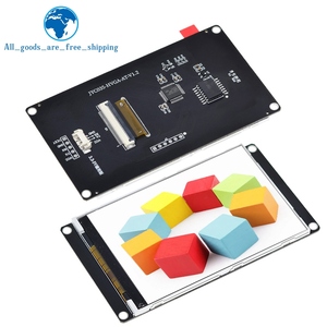 TZT 3.5 Inch TFT 320*480 Resolution 3.3V-5V <strong>UART</strong> MCU Serial Communication Flash 64MB Without T For <strong>Arduino</strong> UNO R3 MEGA