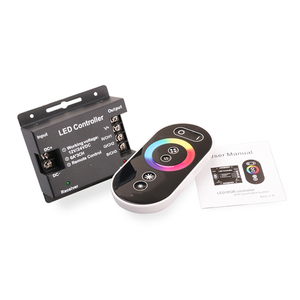 RGB Led Strip Light Dimmer Wireless RF telecomando PWM Led Controller per striscia Led - Product Image 1