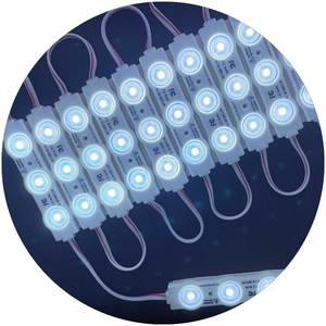 3 cips lens 160 derece 2.2w 3w AC led modülü 220v 110v giriş gerek güç kaynağı ve yan ışık için ışık kutusu - Product Image 6
