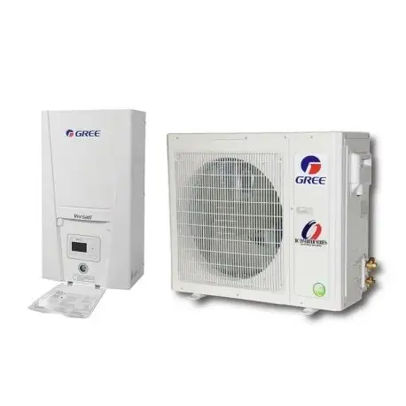 Gree 10kw 20kw 30kw Dc Inverter In una pompa di calore ad aria scaldabagno Mini condizionatore d'aria portatile tipo Split pompa di calore