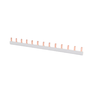 1P 13 C45 <strong>Busbar</strong> with PVC Insulating Pin <strong>Type</strong> Terminal Block for Circuit Breakers Copper Material - Product Image 4