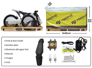 Max Tốc Độ 90 Km/h 8500W 79 Xe Đạp Chim Ưng Pro Đầy Đủ Hệ Thống Treo Ebike 72V Người Lớn - Product Image 3