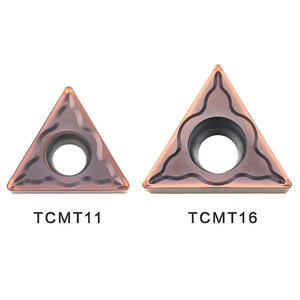 Insertos de torneado, herramientas de corte CNC, puntas de carburo de tungsteno, herramientas de máquina de torno TCMT110204, YBG205, ZCCCT, INSERTO de carburo - Product Image 5