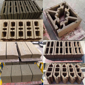Máquina automática de bloques de cemento, dispositivo de vibración hidráulica de QTJ4-40, fabricación de ladrillos huecos de hormigón, bombas 1060 - Product Image 4