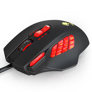 Cavo ombra sangue Mouse gioco meccanico per Computer eSport Wrangler Macro programmazione LO per Amazon - Product Image 2