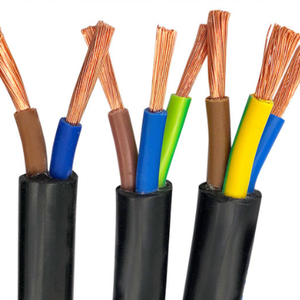 RVV kılıf tel 2 3 4 çekirdek * 1 1.5 2.5 4 6 kare iki bakır çekirdek ev kontrol yumuşak güç kablosu - Product Image 3