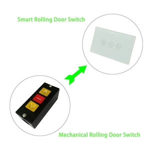 Smart Home <span class=keywords><strong>App</strong></span> Fernbedienung für rollende Garagentor schalter ABS/PC Wireless Wifi Fernbedienung für Blind Shutter ZigBee