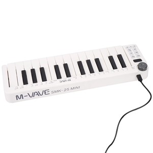 Controlador de teclado MIDI portátil de 25 teclas Mini instrumento inalámbrico inteligente con función multifunción - Product Image 6