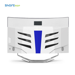 站在all-in-one + pc 21.5 27 23.8英寸i7 8gb迷你桌面all in one pc准系统弯曲电脑i3 i5 带电池 - Product Image 3