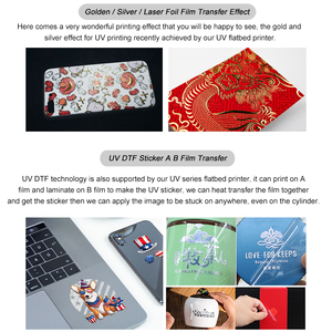 Ekonomi A3 küçük UV flatbed yazıcı ile döner mini dx8 LED uv yazıcı için telefon kılıfı kupa karo şişe metal baskı - Product Image 5
