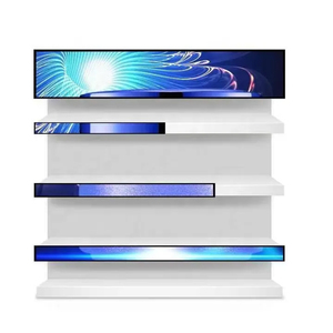 P0.9Cob Precision Full Color Hd Supermarket <strong>Display</strong> Cabinet Led Shelf <strong>Display</strong> Bar Screen Intelligent Supplier Counter Screen - Product Image 1