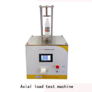 Botella de prueba de resistencia a presión y prueba de compresión, máquina de prueba de carga Vertical de esquina de papel de fuerza de trituración Axial