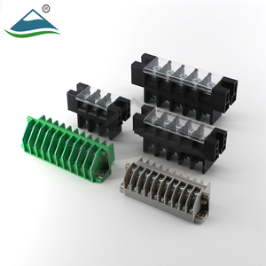 Bloques de terminales enchufables de doble nivel, Conectores eléctricos de resorte con enganche de 5,08mm, paso de 12A 320V - Product Image 6
