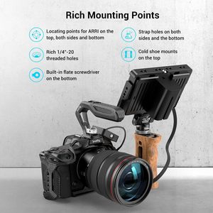 Canon R5 R6 R5 C 3233B için üst alüminyum alaşımlı aerodinamik yapı - Product Image 4