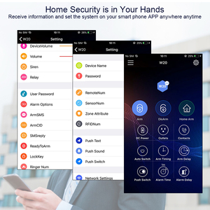 KERUI-sistema de alarma de seguridad para el hogar, Panel táctil inalámbrico TFT de 2,4 pulgadas, WIFI, 4G, GSM, alarma antirrobo para casa inteligente, Tuya - Product Image 6