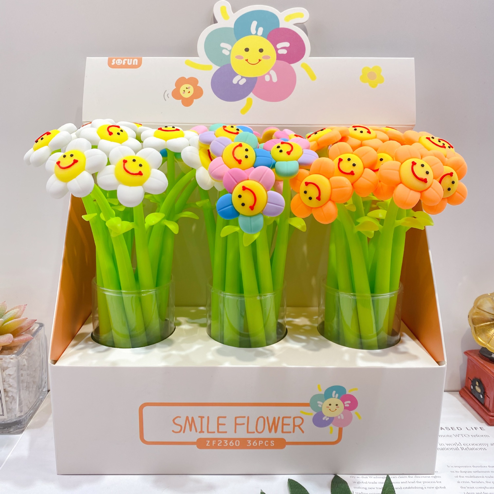 0,5mm - 2360 girasol silicona Shaker gel pluma