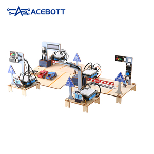 Arduino için akıllı trafik eğitim kiti ESP32 kök akıllı şehir IoT öğrenme seti okul robotik programlama eğitimi DIY