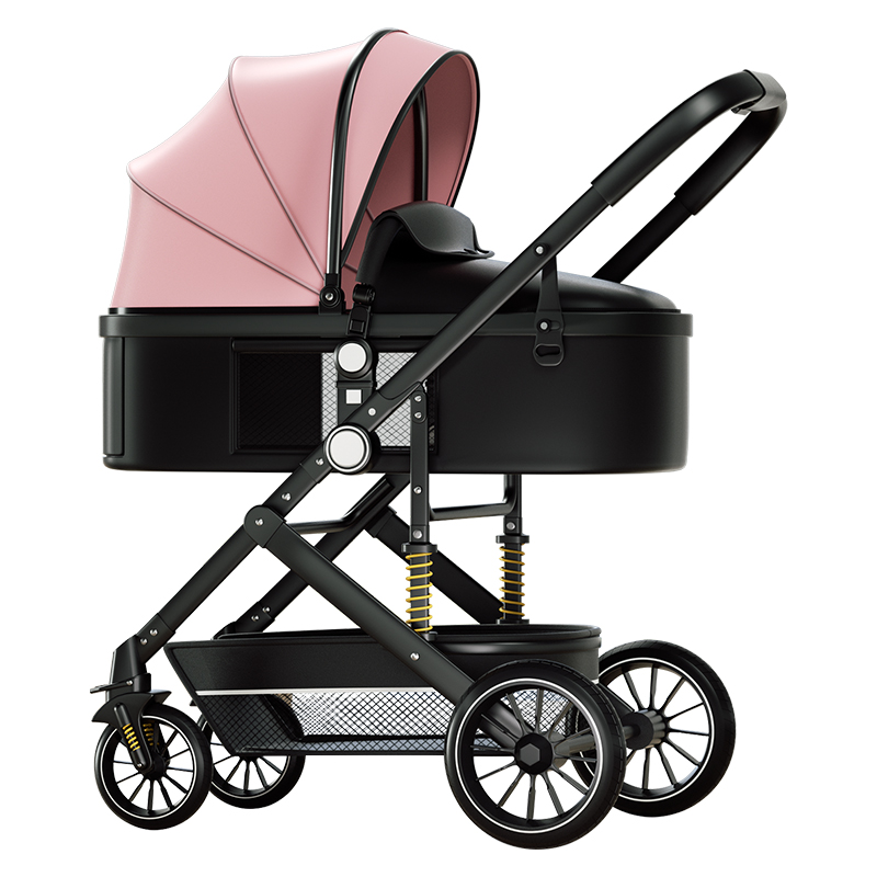 Ruedas de PU rosa