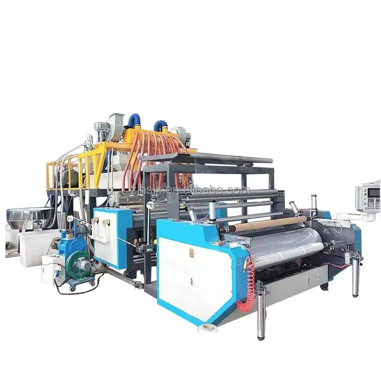 LYM-1000x2 Double layers extrusion LLDPE stretch film sticky wrapping film machine
