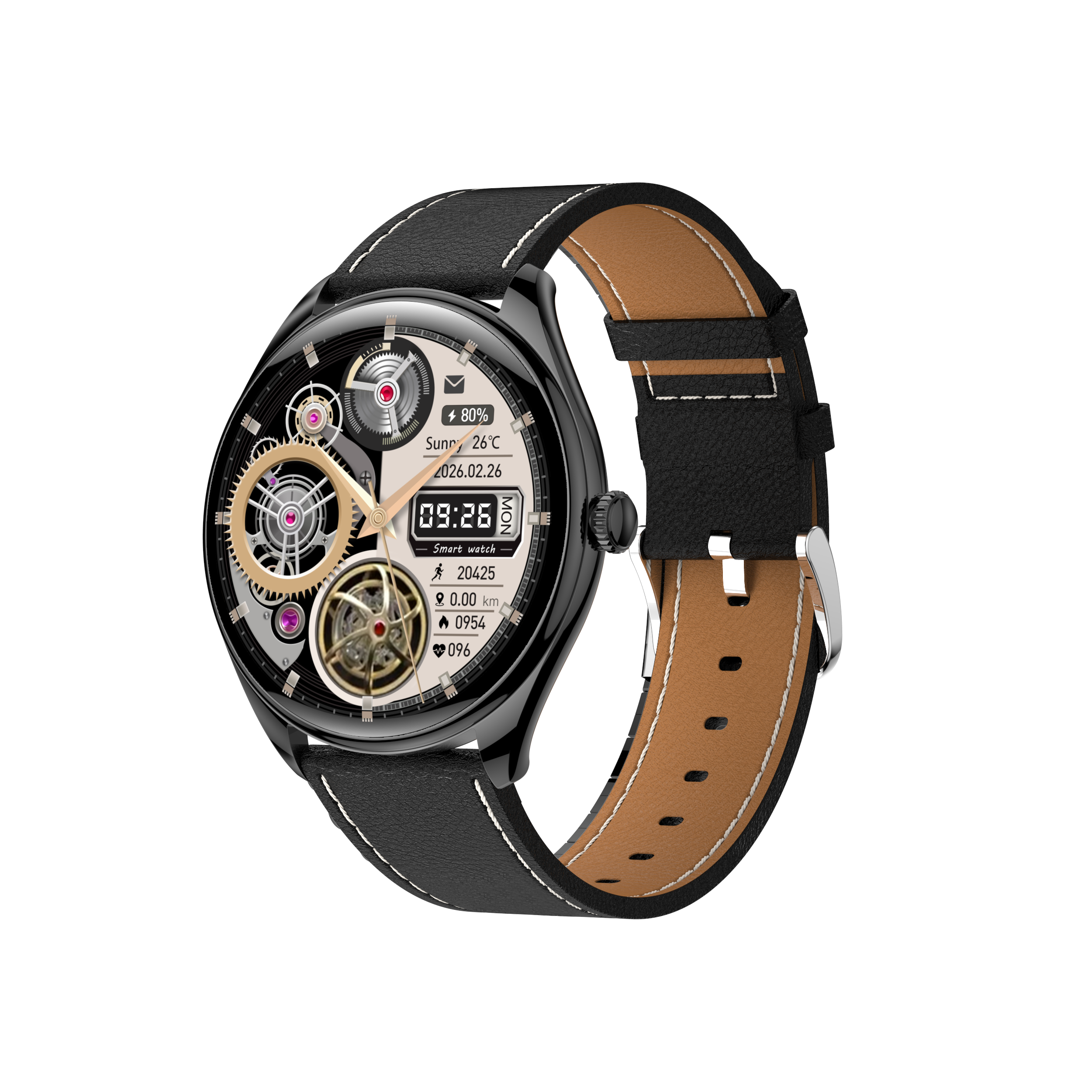 Black Leather Strap