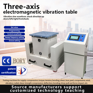 Triaxial Electromagnetic Vibration Table Transportation Vibration <strong>Testing</strong> Machine Shock Absorber Test Machine Packaging test - Product Image 3