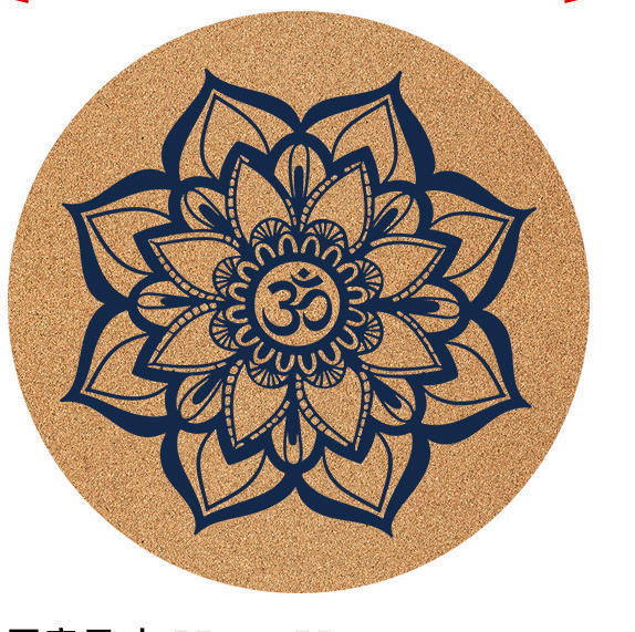 mandala azul om