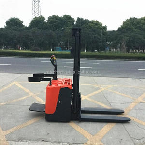 Taşınabilir elektrikli istifleyici 2 Ton manuel Forklift aküsü-Powered palet istifleyici çekirdek Motor Motor için çiftlik Warehouse-1000kg - Product Image 4