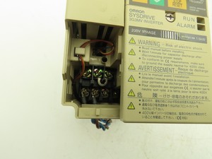Plc 3G3MVAB015 Sysdrive 15kW 200240v 205A入力0240V 8A出力PLCプログラミングコントローラ - Product Image 5