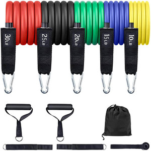 Bandas elásticas de látex TPE, antideslizantes y respetuosas con el medio ambiente, personalizadas, para entrenamiento, gimnasio, glúteos y ejercicio de resistencia, venta al por mayor - Product Image 6
