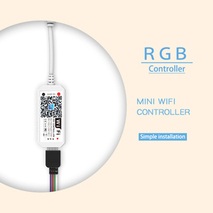 Смарт DC 12-24 В 100 Вт светодиодный Wi-Fi контроллер RGB 3-канальный PWM-сигнал Диммер приложение голосовой таймер управление музыкой для цветных ламп - Product Image 3