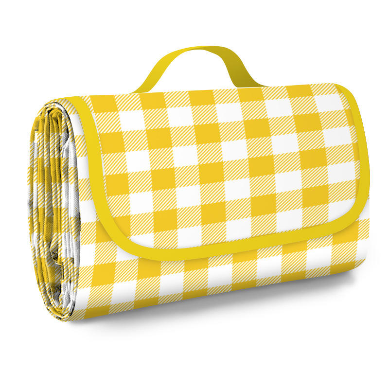 Yellow and white grid spot