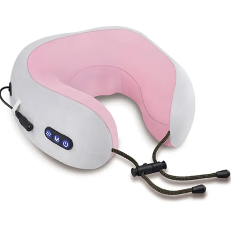 Factory Hot Sales usb massager heated cervical traction device infrared therapy heated neck pillow