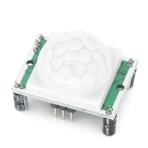 HC-SR501人体红外传感器模块热释放传感器进口探头绿板带透镜 - Product Image 2