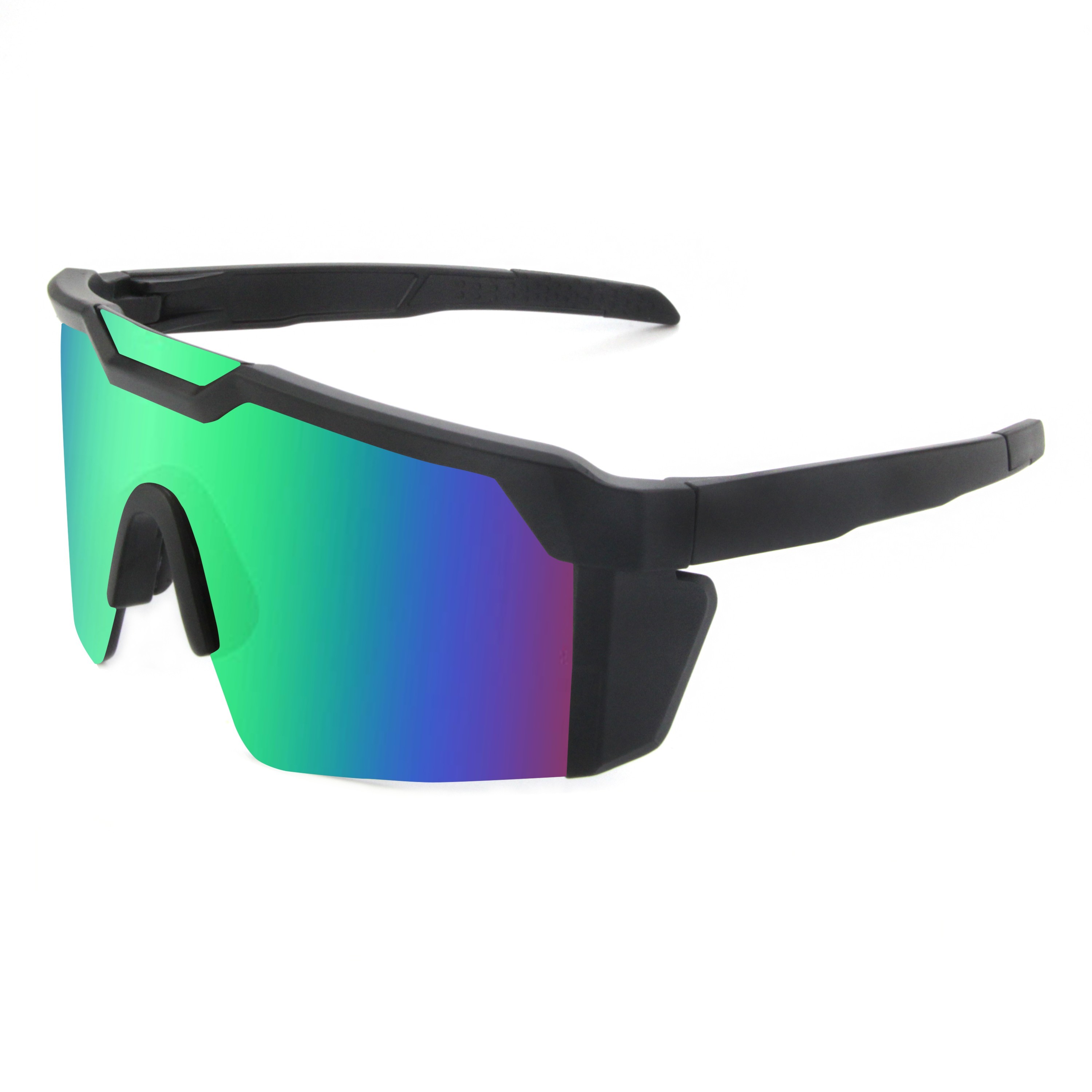 C7-Negro/Azul-Verde-Lente NO POLARIZADA
