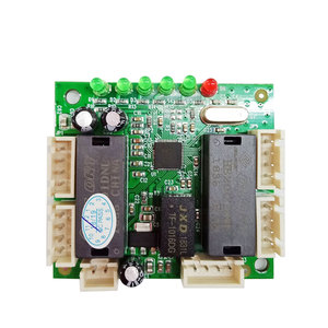 5ポート10/100Mbps Networkスイッチ出力5PCS 4Pinヘッダ2.54ミリメートルDC Input 2pinヘッダPitch 2.54ミリメートル工場生産中国製 - Product Image 5