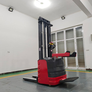 Çin'de yapılan tam elektrikli istifleyici 2-ton kapasiteli yükleme ayakta elektrikli istifleyici 1.6m 4 metre - Product Image 4