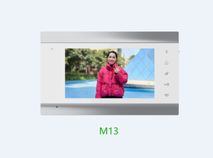 Best-Offer D102+M13 CVBS 7&quot; Inch Screen Analog High Resolution Fast Viewing <strong>Touch</strong> <strong>Button</strong> Video Door Phone Villa <strong>Intercom</strong> <strong>System</strong> - Product Image 4