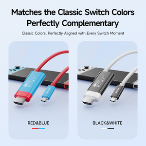 USB C a para Cable HDMI 4K/30Hz Compatible Thunderbolt 3/4 USB4 USB C para adaptador HDMI para HDTV Monitor de computadora combinación Shi - Product Image 5