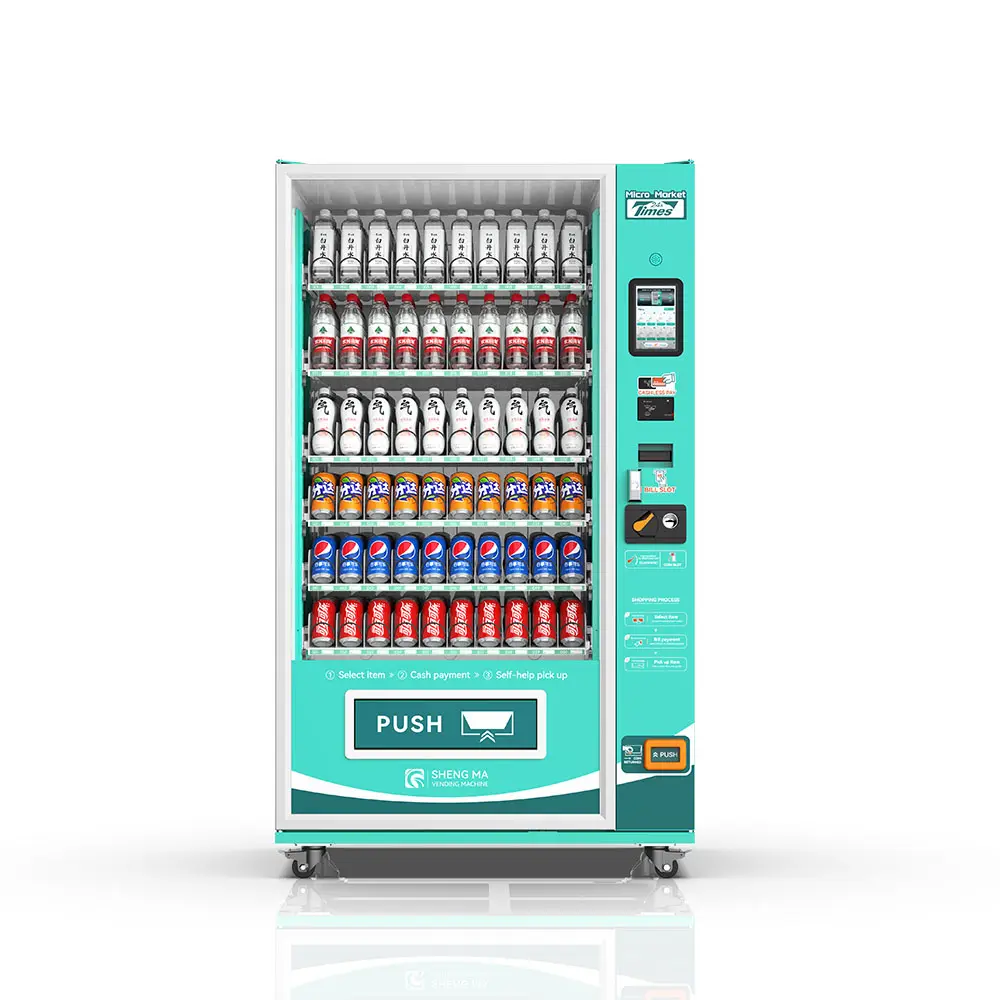 O pagamento em dinheiro da eficiência elevada bebe a máquina automática de venda automática do suco de laranja