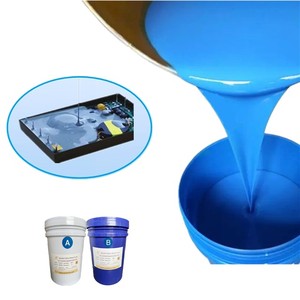 25kg Two Components <strong>30</strong> <strong>Shore</strong> a Transparent Liquid Electronic Potting <strong>Silicone</strong> <strong>Rubber</strong> for LED PCB protection - Product Image 3