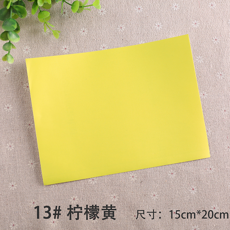 13. Lemon yellow