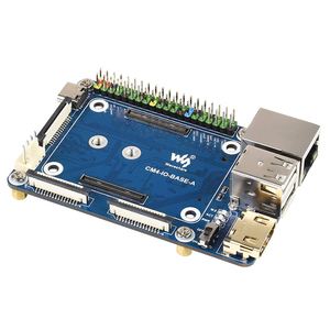 Mini Base Board (A) for <strong>Raspberry</strong> <strong>Pi</strong> Compute Module CM4 Onboard CSI DSI RTC FAN USB RJ45 Gigabit <strong>Sensor</strong> Development Tool