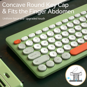 Popular Design Colorful <strong>Keyboard</strong> <strong>Mice</strong> 2.4G Ergonomic Gaming Mini Wireless <strong>Keyboard</strong> and <strong>Mouse</strong> Combo Set