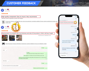 Trung Quốc chất lượng cao D16/D28 loạt thép đúc sắt 2D 3D hàn bảng với Hàn Bảng kẹp và hàn đồ đạc - Product Image 6