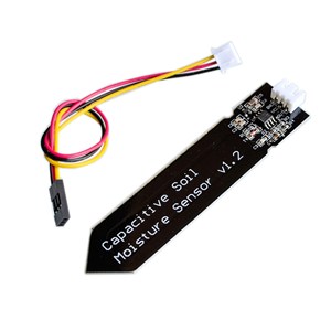 Capacitive soil moisture <strong>sensor</strong> not easy to corrode wide <strong>voltage</strong> wire for <strong>arduino</strong>