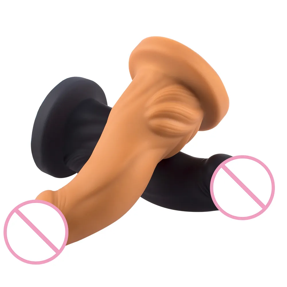 Nova Chegada 8.66 'Comprimento Silicone Sexo Toy Galo Silicone Penis Comprimento Extra 22cm Grande Dildo Para Homens Mulheres