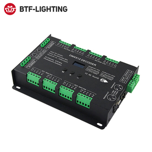 32CH DCD5-24V Konstant spannung PWM 8Bit 16Bit RJ45 Klemmen block Rgbw Dmx512 Rdm Rgb Decoder - Product Image 1