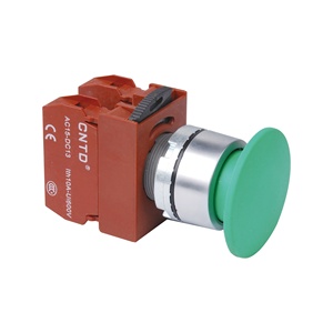 CNTD C2PNM3 fungo auto-Resetting testa del selettore rotante che si blocca con avvio momentaneo illuminato interruttore a pulsante di arresto di emergenza - Product Image 3